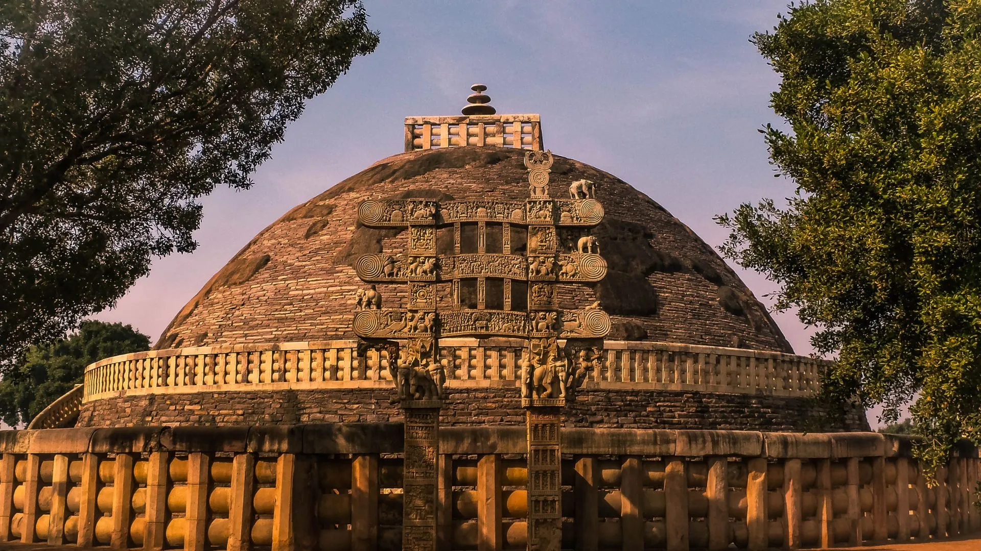 Sanchi-stupa